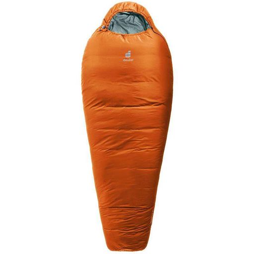 Спальний мішок Deuter Orbit-5° SL Mandarine-Slateblue правий (3701622 9316 0) (2108383)