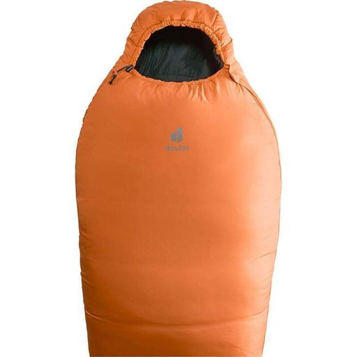 Спальний мішок Deuter Orbit-5° SL Mandarine-Slateblue правий (3701622 9316 0) (2108383)
