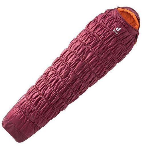 Спальний мішок Deuter Exosphere -6° SL Maron-Mango лівий (3700321 5905 1) (2108387)