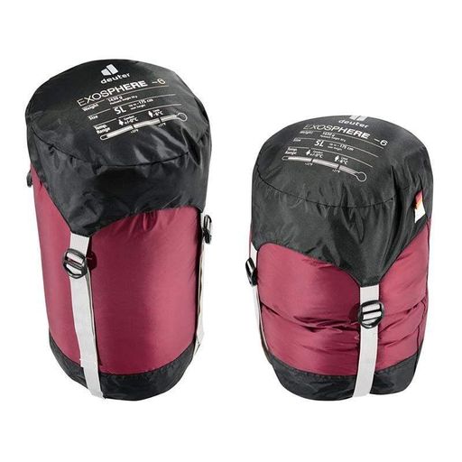 Спальний мішок Deuter Exosphere -6° SL Maron-Mango лівий (3700321 5905 1) (2108387)