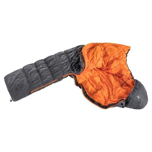 Спальный мешок Deuter Exosphere 0° SL Graphite-Mango правый (3700021 4912 0) (2108388)