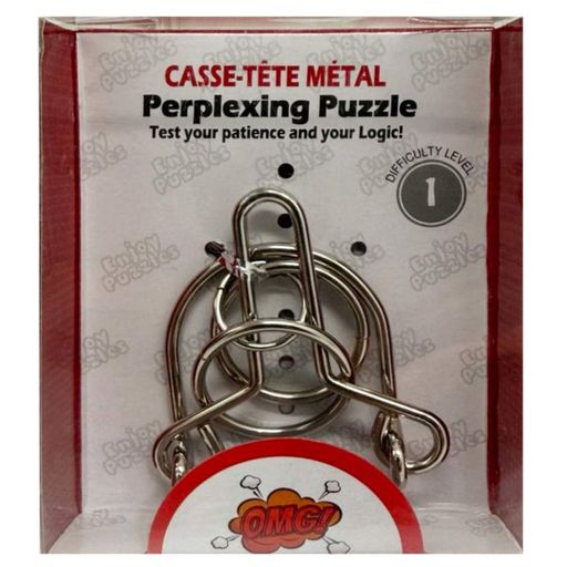 Металева головоломка "Perplexing puzzle" 5562D-25, 1 рівень складності (2108689)