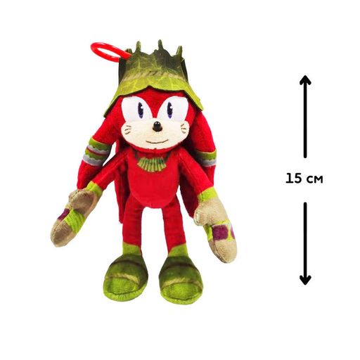 М'яка іграшка на кліпсі Sonic Prime Наклз SON7004D 15 см Різнокольоровий (2108955)