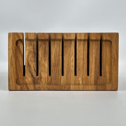 Підставка для ножів Gorillas BBQ Торцева 24.5x17.5x9.5 см Коричневий (DS12) (2109020)