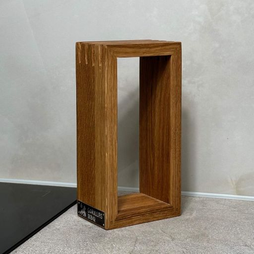 Підставка для ножів Gorillas BBQ Рамка 24.5x8.3x12.5 см Коричневий (DS13) (2109021)