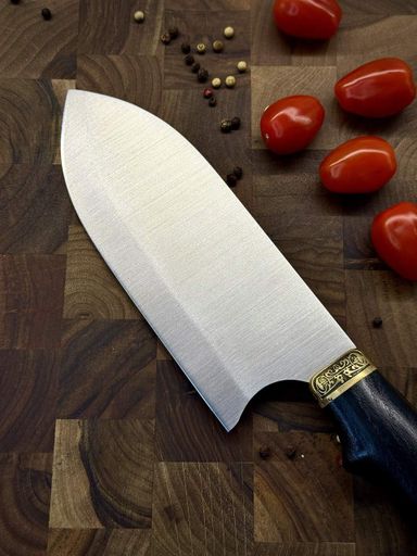Тяпка кухонна Gorillas BBQ Серб 29 см Чорна (KN186) (2109022)