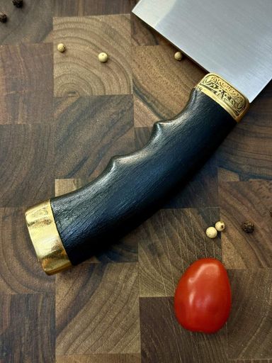 Тяпка кухонна Gorillas BBQ Герб 2.0 29.5 см Чорний (KN187) (2109023)