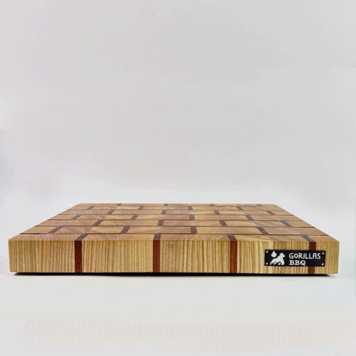 Дошка обробна торцева Gorillas BBQ 30х40х4 см Коричневий (DS24) (2109051)