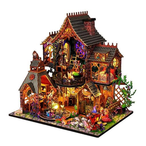 Румбокс конструктор Diy house ES015-B Magic Forest 27х26.5х19.5 см Різнокольоровий (14460-93110) (2109082)