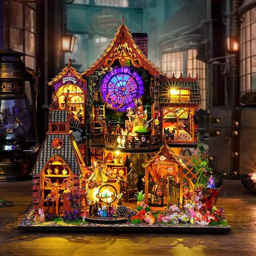 Румбокс конструктор Diy house ES015-B Magic Forest 27х26.5х19.5 см Різнокольоровий (14460-93110) (2109082)