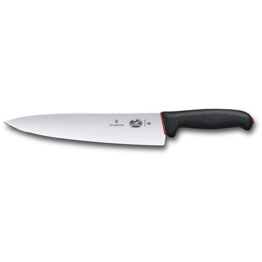 Кухонний ніж Victorinox Dual Grip Chef's 25 см Чорно-червоний (5.2003.25D) (2109189)