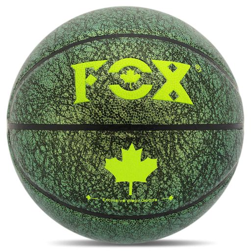 М'яч баскетбольний Fox BA-8712 №7 Зелений (2109311)