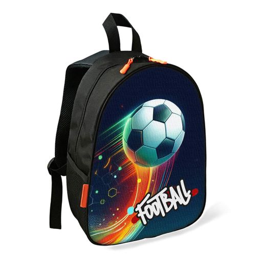 Рюкзак дитячий No Brand Футбол 34х27х13 см Різнокольоровий (02664) (2109330)