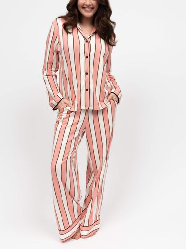 Піжама жіноча Cyberjammies Bonnie 5046-5047 7XL Різнокольоровий (5051877604896) (2109587)