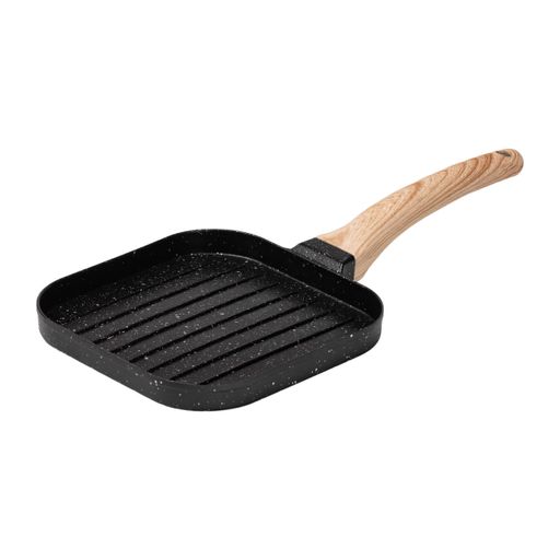 Сковорода-гриль з антипригарним покриттям Breakfast 18.3x18.1x2 см Чорний (HP39568B) (2109606)