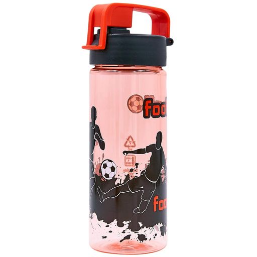 Пляшка для води No Brand SP-Planeta FOOTBALL 6633 500 мл Рожево-чорний (2109706)