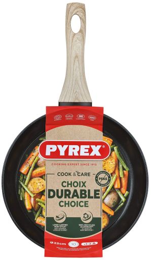Сковорода Pyrex Cook&Care 22 см Чорний (7120904) (2109741)