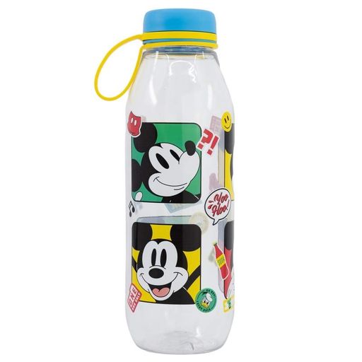 Пляшка для води Stor Mickey Mouse 0.65 л Різнокольоровий (74383) (2109780)