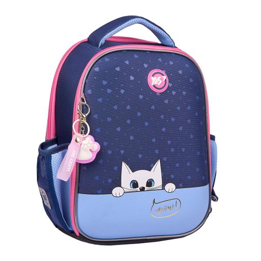 Рюкзак каркасний YES H-100 Meow-Meow 35х28х15 см Різнокольоровий (559845) (2109868)