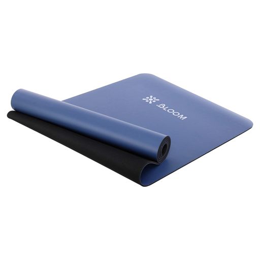 Килимок для фітнесу та йоги Bloom Yoga Mat LB7030 183x61x0.5 см Синій (2109939)