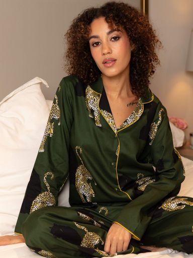 Піжама жіноча Cyberjammies Olive 5000-5001 XXS Різнокольоровий (5051877599253) (2110260)