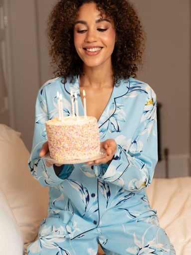 Піжама жіноча Cyberjammies Madelyn 5062-5063 XXL Різнокольоровий (5051877606791) (2110284)