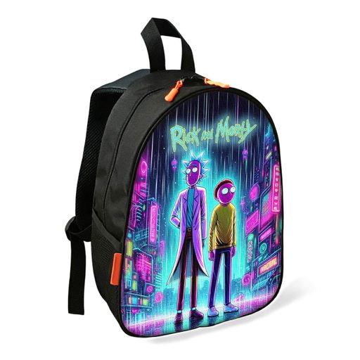 Рюкзак дитячий No Brand Rick and Morty 34х27х13 см Різнокольоровий (02519) (2110326)