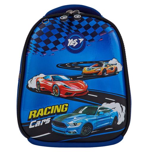 Рюкзак дитячий YES K-33 Racing Cars 25х20х9 см Різнокольоровий (550020) (2110337)