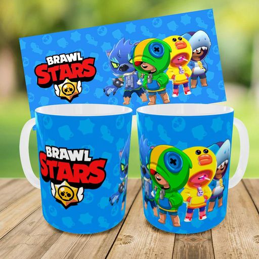 Набір дитячий No Brand Brawl Stars 3 предмети Різнокольоровий (01653) (2110457)