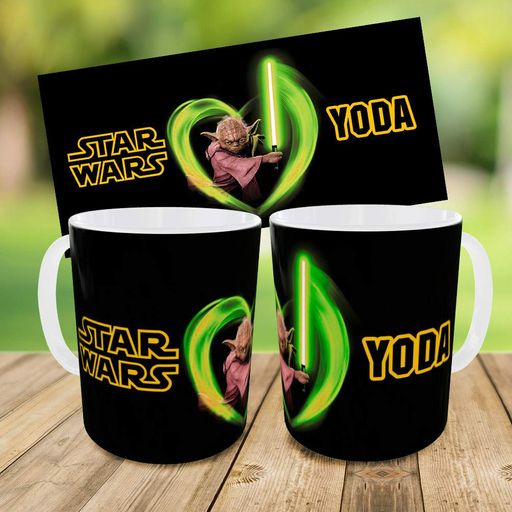 Набір дитячий No Brand Yoda Star Wars 3 предмети Різнокольоровий (01654) (2110458)