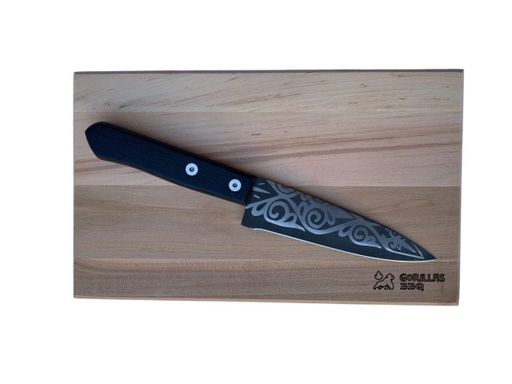 Дошка кухонна Gorillas BBQ 15.5х26х1.5 см Коричневий (DS27) (2110538)
