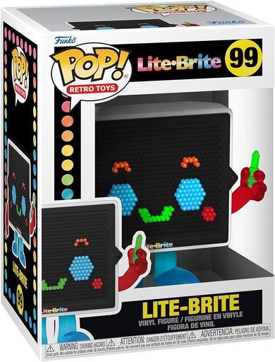 Фигурка Funko Pop Фанко поп Retro Toys Lite Brite Board  Лайт Брайт Доска 10 см RT LBB 99 (2112404)