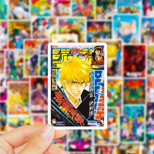 Стикерпак Эпоха манги: Легенды и герои Набор наклеек GeekLand Manga Era: Legends and Heroes 250 штук (2112894)