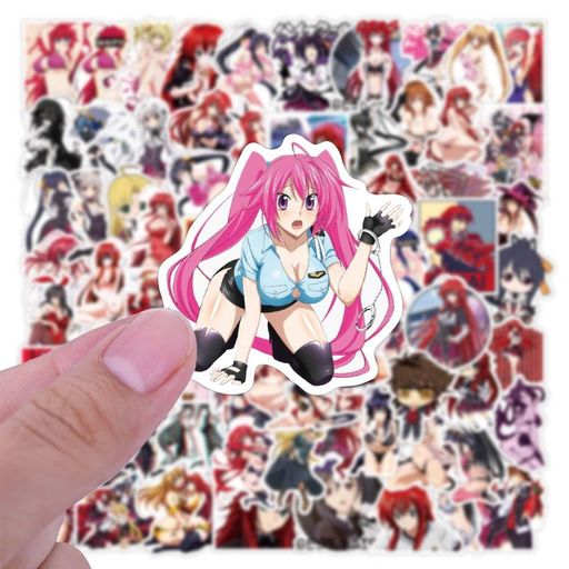 Стикерпак Старшая школа DxD Набор наклеек GeekLand High School DxD 100 штук (2112918)