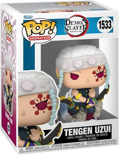 Фігурка Funko Pop Клинок, що розсікає демонів Тенген Удзуі Demon Slayer Tengen Uzui 10 см FP DS TU 1533 (2113074)