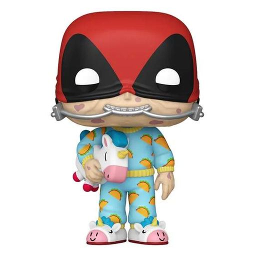 Фигурка Funko Pop Дедпул Сонный Дедпул Deadpool Sleepover Deadpool 10 см FP D SD 1344 (2113082)