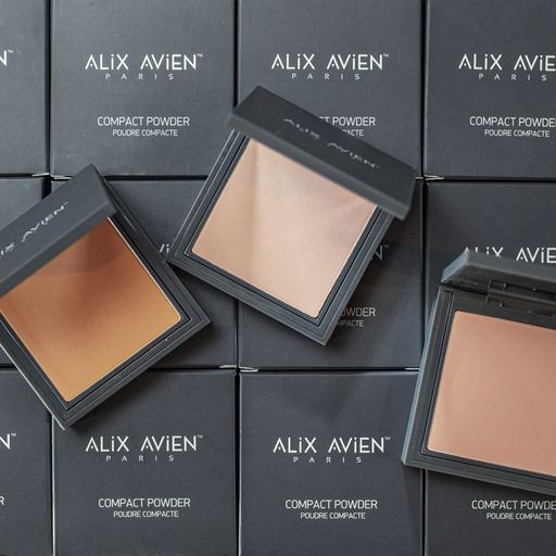 Шовковиста компактна пудра для обличчя Alix Avien Compact Powder, 9.5 г
