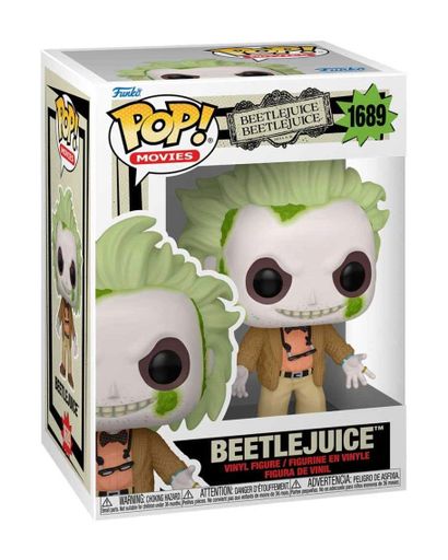 Фигурка Funko Pop Фанко Поп  Битлджус Movies Beetlejuice 10 см FP B B 1689 (2113320)