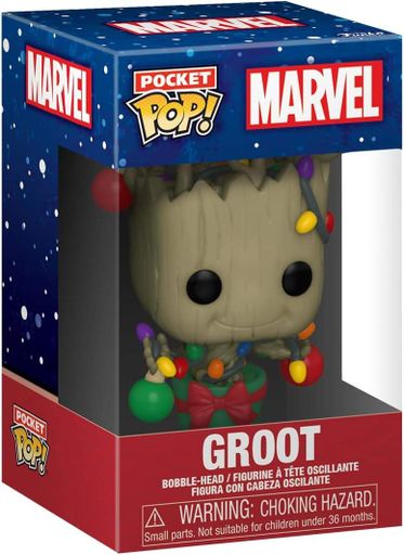 Фігурка Funko Pop Tee Set Вартові Галактики Грут Guardians of the Galaxy Holiday Groot 4 см FP GG GH XL (2113342)