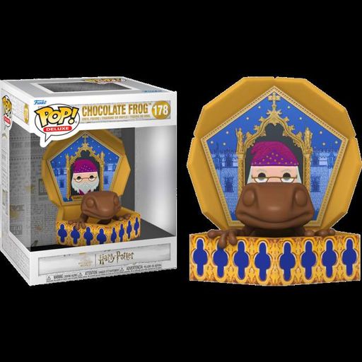 Фигурка Funko Pop Гарри Поттер Шоколадная лягушка Harry Potter Chocolate Frog 15 см Deluxe FP F L 178 (2113353)