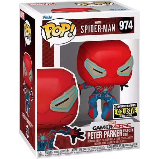 Фігурка Funko Pop Марвел Пітер Паркер Людина-павук Marvel Peter Parker Spider-Man 10 см Exclusive FP M SM 974E (2113446)