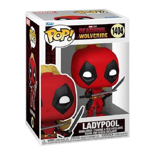 Фігурка Funko Pop Марвел: Дедпул і Росомаха Ледіпул Marvel: Deadpool & Wolverine Ladypool 10 см FP M D 1404 (2113525)