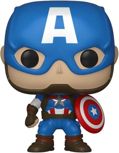 Набор Funko Pop Марвел Капитан Америка Marvel Captain America с футболкой 4 см FP M CA TS L (2113662)