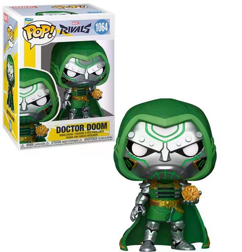 Фігурка Funko Pop Фанко Поп Доктор Дум Marvel Rivals Doctor Doom 10 cм FP MR DD 1064 (2113789)