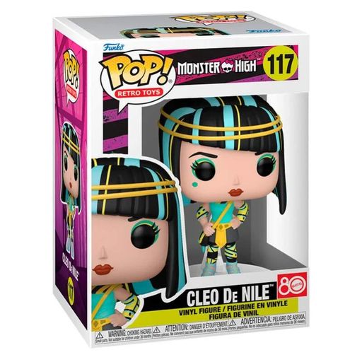 Фігурка Funko Pop Клео Монстр Хай Monster High Cleo De Nile 10 см FP MH CDN 117 (2113799)