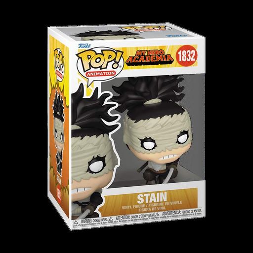Фигурка Funko Pop Фанко Поп Моя геройская академия Стейн Stain 10 см Anime MHA S 1832 (2113816)