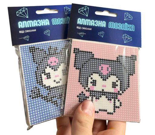 Алмазная мозаика мини Куроми Kuromi 10х10 см 2700800391 (2113850)