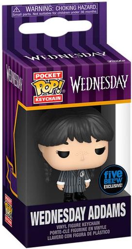 Фигурка брелок Funko Pop Фанко Поп Венздей Аддамс Wednesday Addams 4 см W WA KC 1309 (2113951)