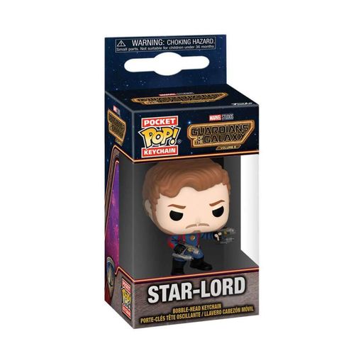 Фігурка брелок Funko Pop Зоряний Лорд Вартові Галактики Star Lord Guardians of the Galaxy 4 см FP KC GoG SL 4 1201 (2114038)