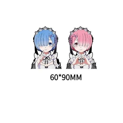 Голографическая наклейка Re:Zero. Жизнь с нуля в альтернативном мире (2114066)
